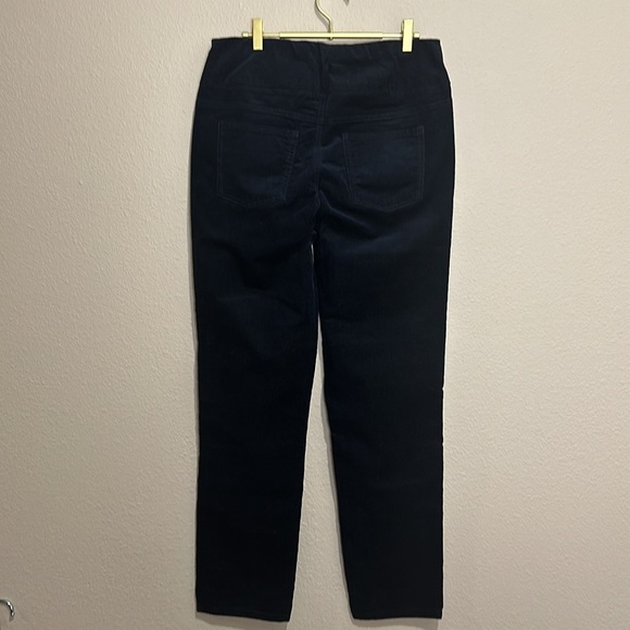 COLDWATER CREEK Women’s Pin Wale Pull-on Stretch Corduroy Pants, Size 8, EUC. - Picture 3 of 5